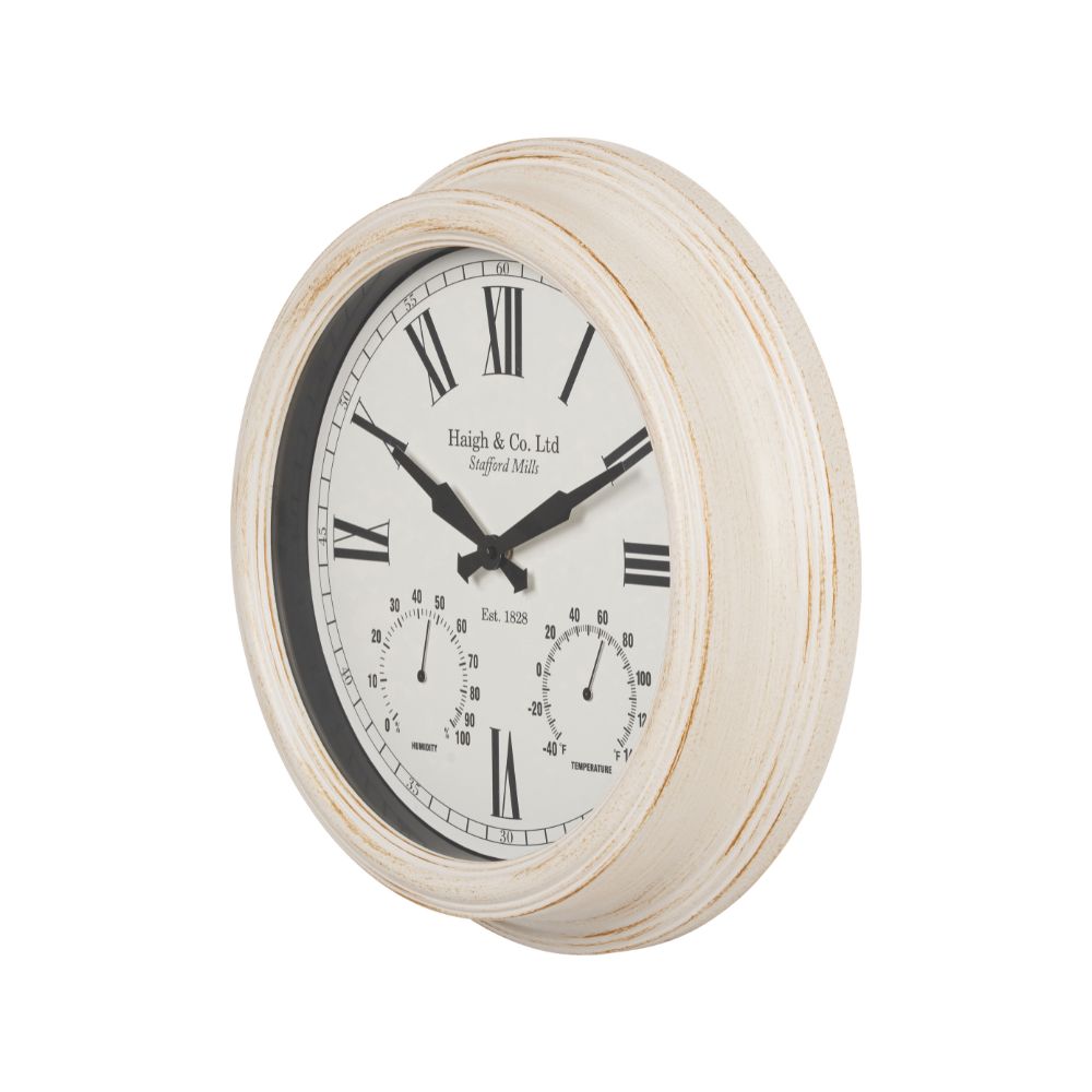 Antique Effect Indoor Outdoor Wall Clock