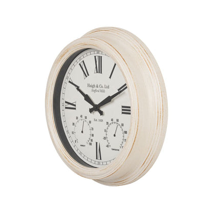 Antique Effect Indoor Outdoor Wall Clock