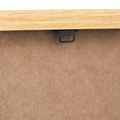 Canvases Natural Abstract with Natural Frame (Set of 2)