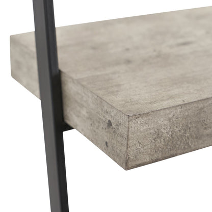 Jersey Concrete Effect 4 Shelf Unit