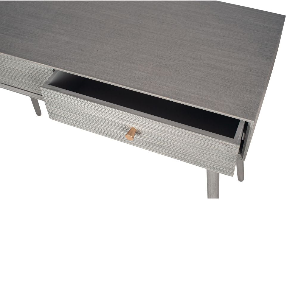 Chaya Pine Wood 2 Drawer Console Table