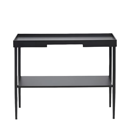 Marnie Black Wood Veneer Console Table