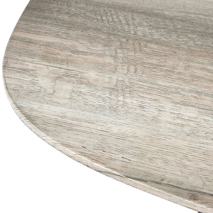 Ukiah Grey Oak Veneer Console Table