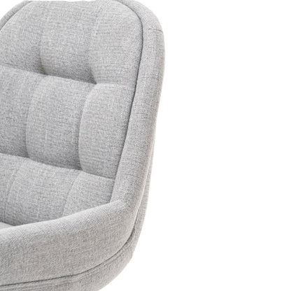 Alba Grey Linen Mix Dining Chair