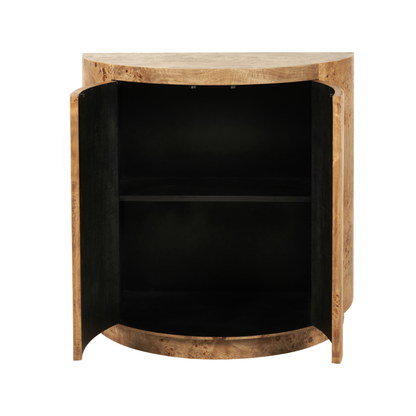 Newborough Burr Wood Effect 2 Door Sideboard