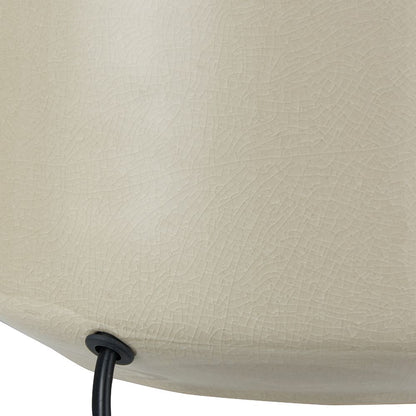 Nora Cream Crackle Effect Table Lamp