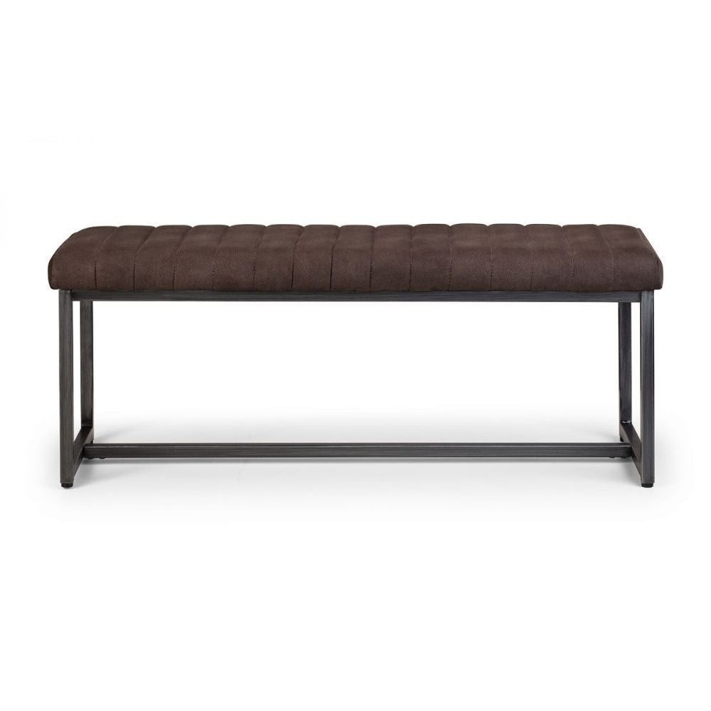 Brooklyn Charcoal Dining Bench