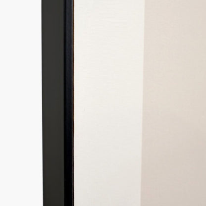 Art Deco Print with Linear Gold Detail and Black Frame