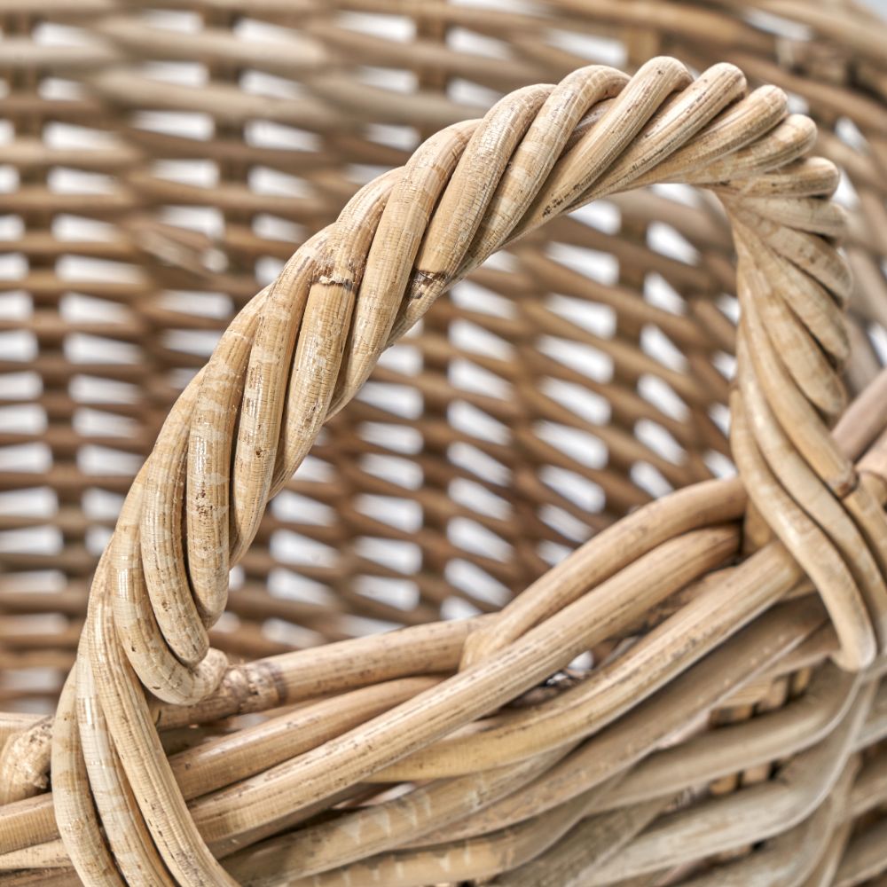 Kubu Log Baskets (Set of 2)
