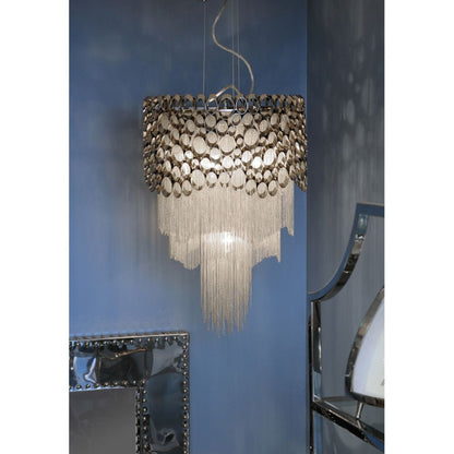 Venus Nickel Chandelier