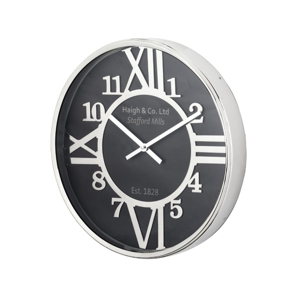 Metal Round Wall Clock