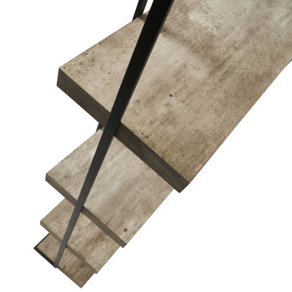 Jersey Concrete Effect 5 Shelf Unit