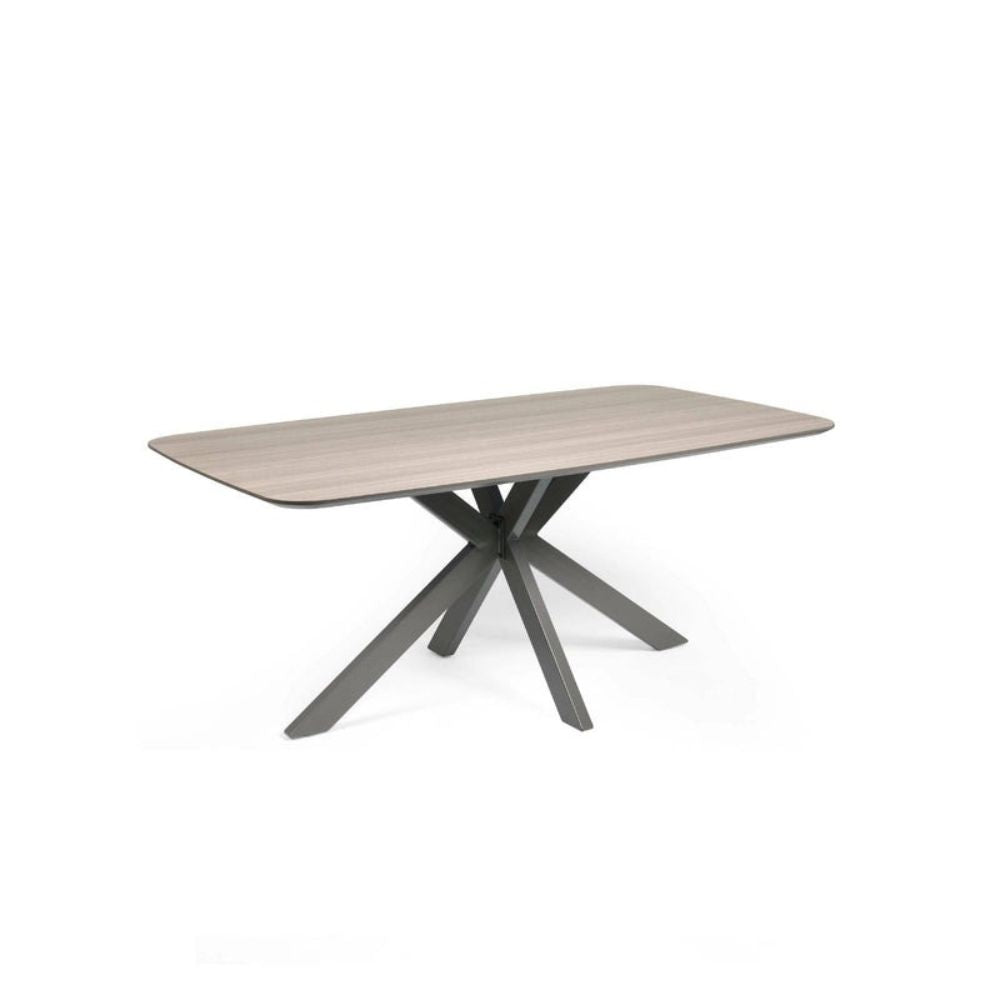 Noah Taupe Rectangular Dining Table
