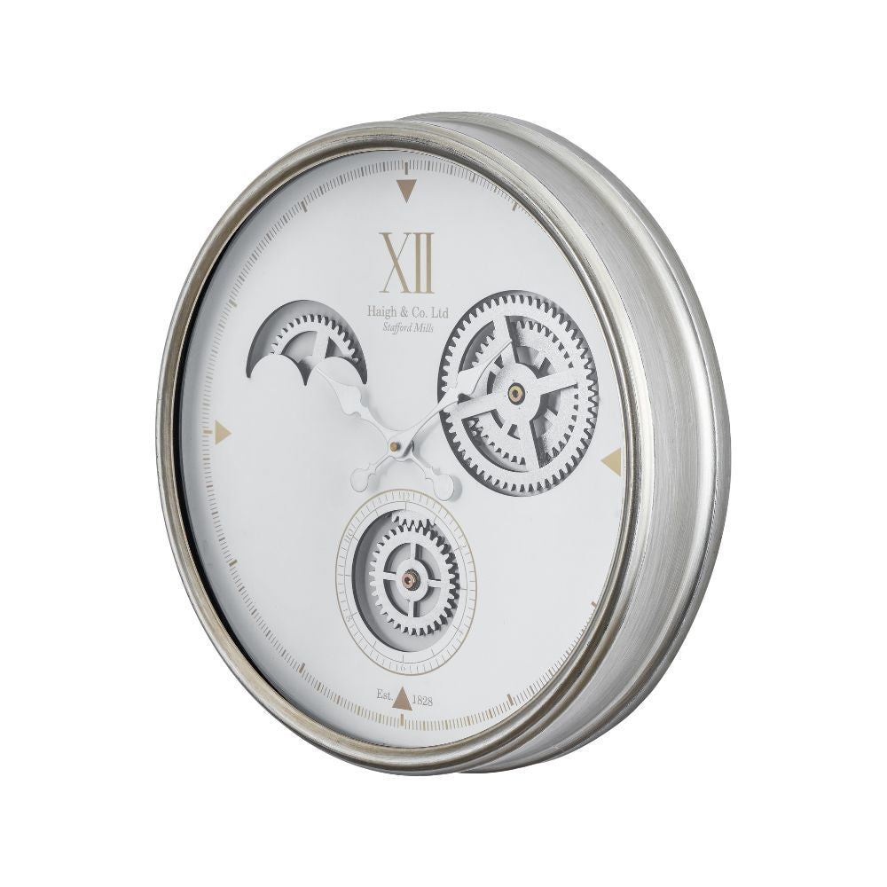 Metal Working Cog Wall Clock