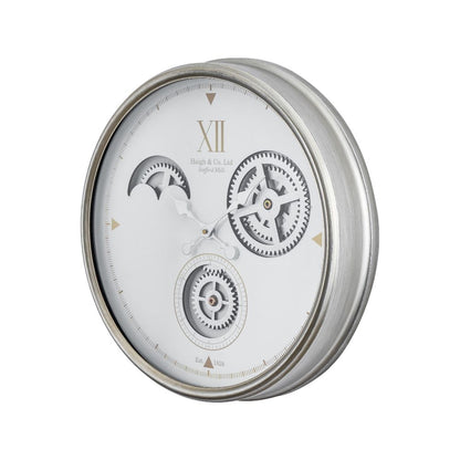 Metal Working Cog Wall Clock