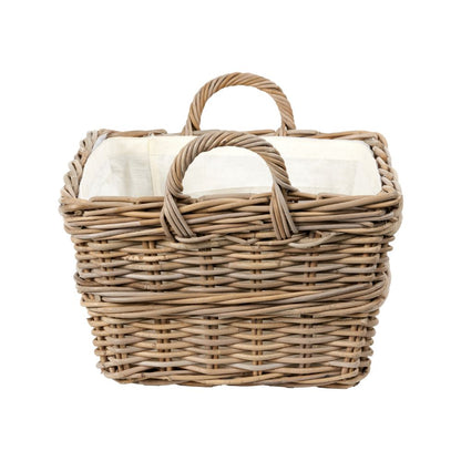 Kubu Rectangular Handled Laundry Basket