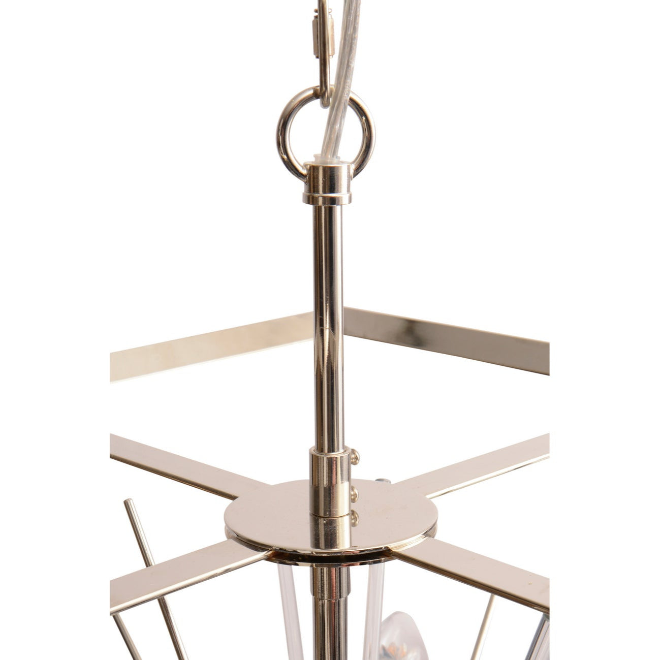 Starburst Silver Small Chandelier