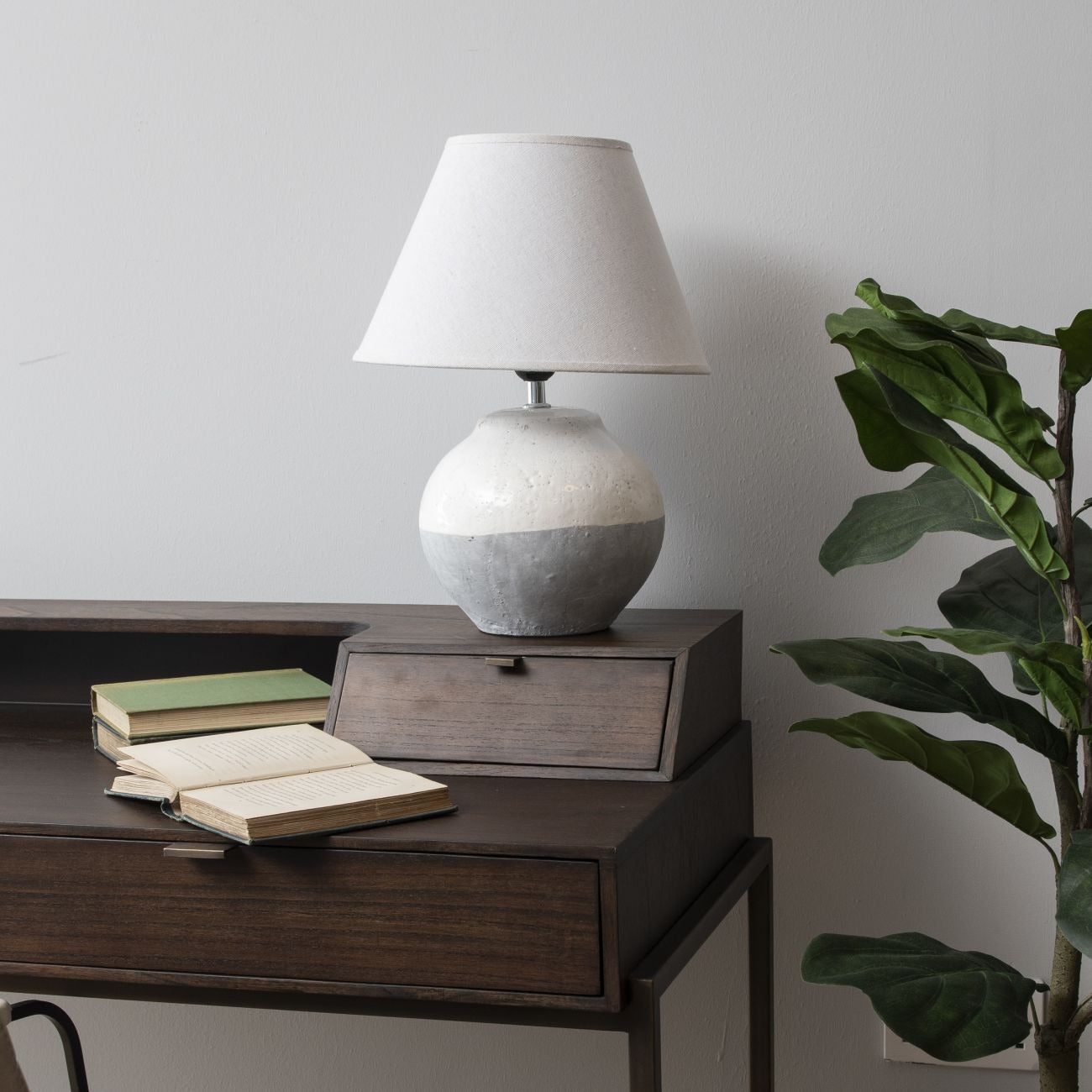 Skyline Antique Crackle Table Lamp