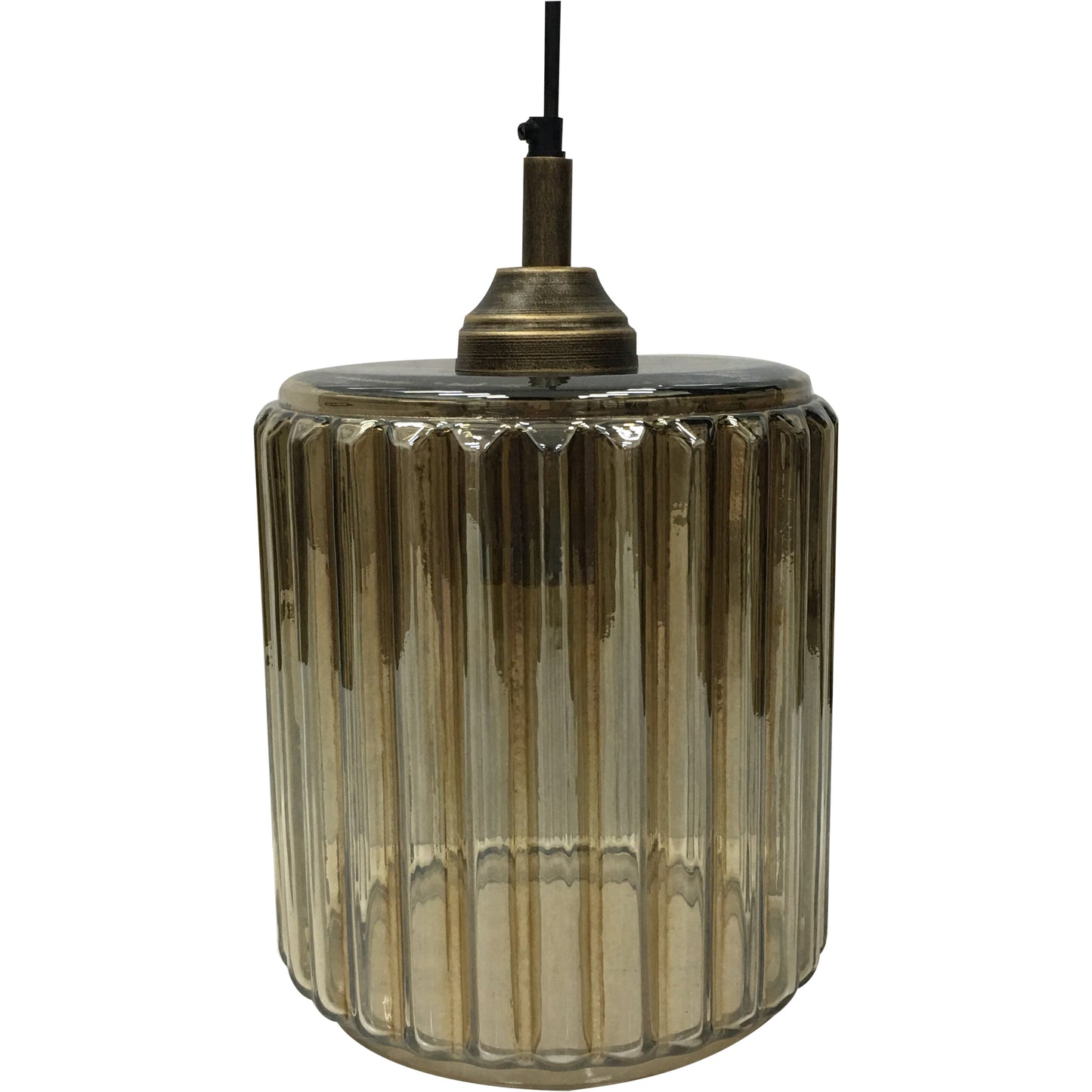 Urban Copper Lustre Glass Pendant