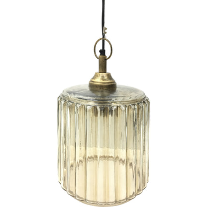 Urban Copper Lustre Glass Pendant