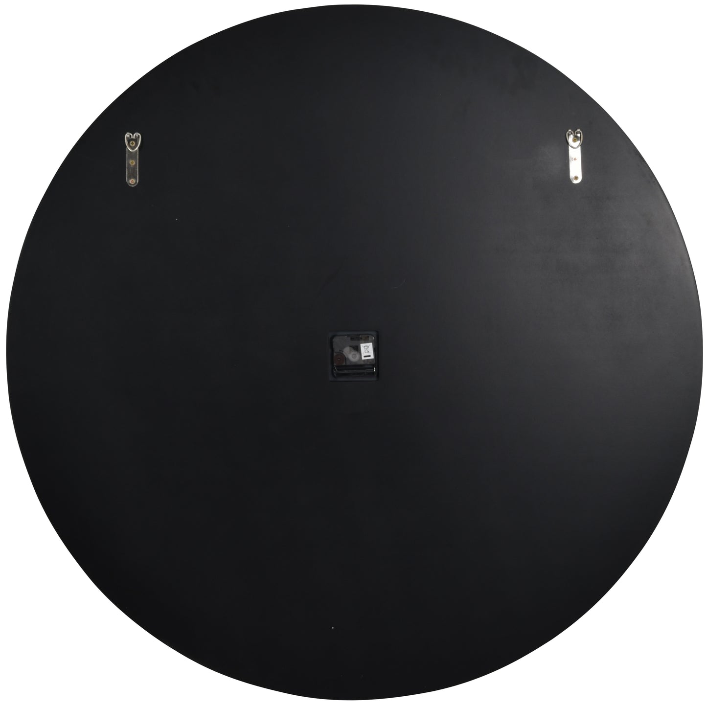 Mirrored Two Tone Round Wall Clock