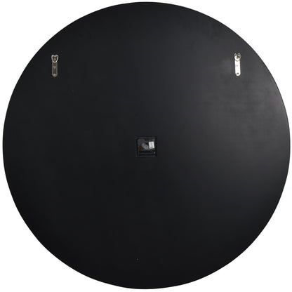 Mirrored Two Tone Round Wall Clock