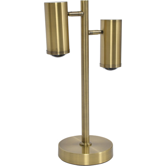 Stukely Double Light Desk Lamp