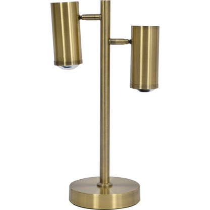 Stukely Double Light Desk Lamp