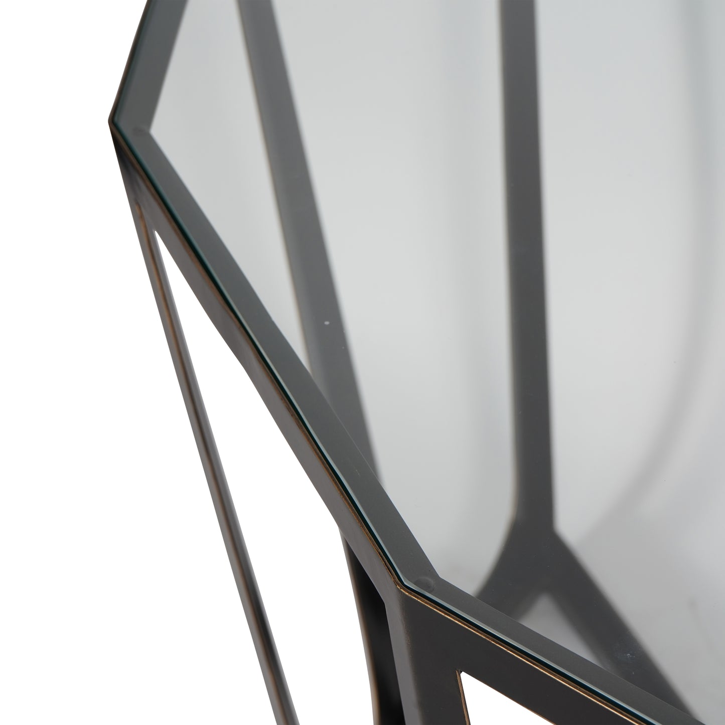 Catalan Bronze Gilded Console Table