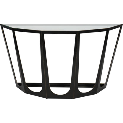 Catalan Bronze Gilded Console Table