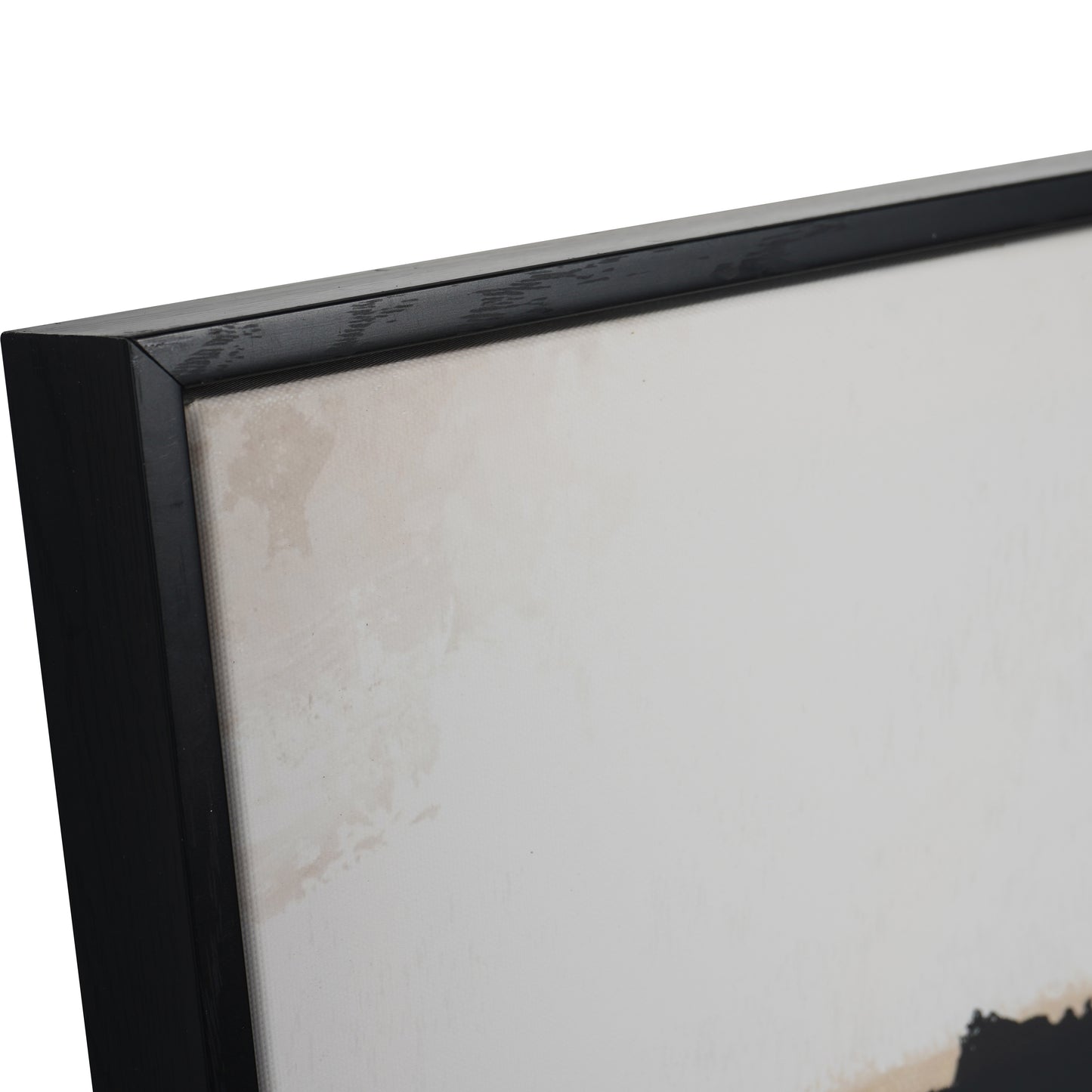 Large Impasto Brushstrokes Framed Wall Art (Set of 2)