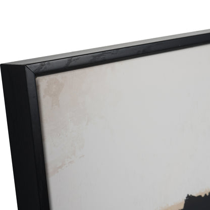 Large Impasto Brushstrokes Framed Wall Art (Set of 2)