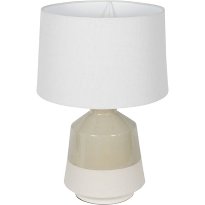 Canterbury Soft Green Dipped Glaze Table Lamp