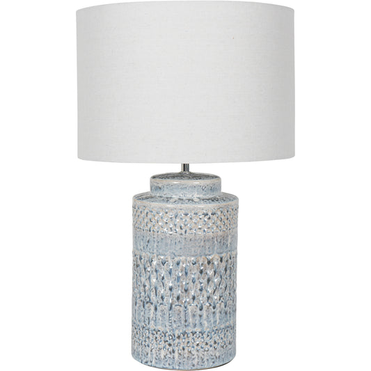Stormy Sky Glaze Table Lamp