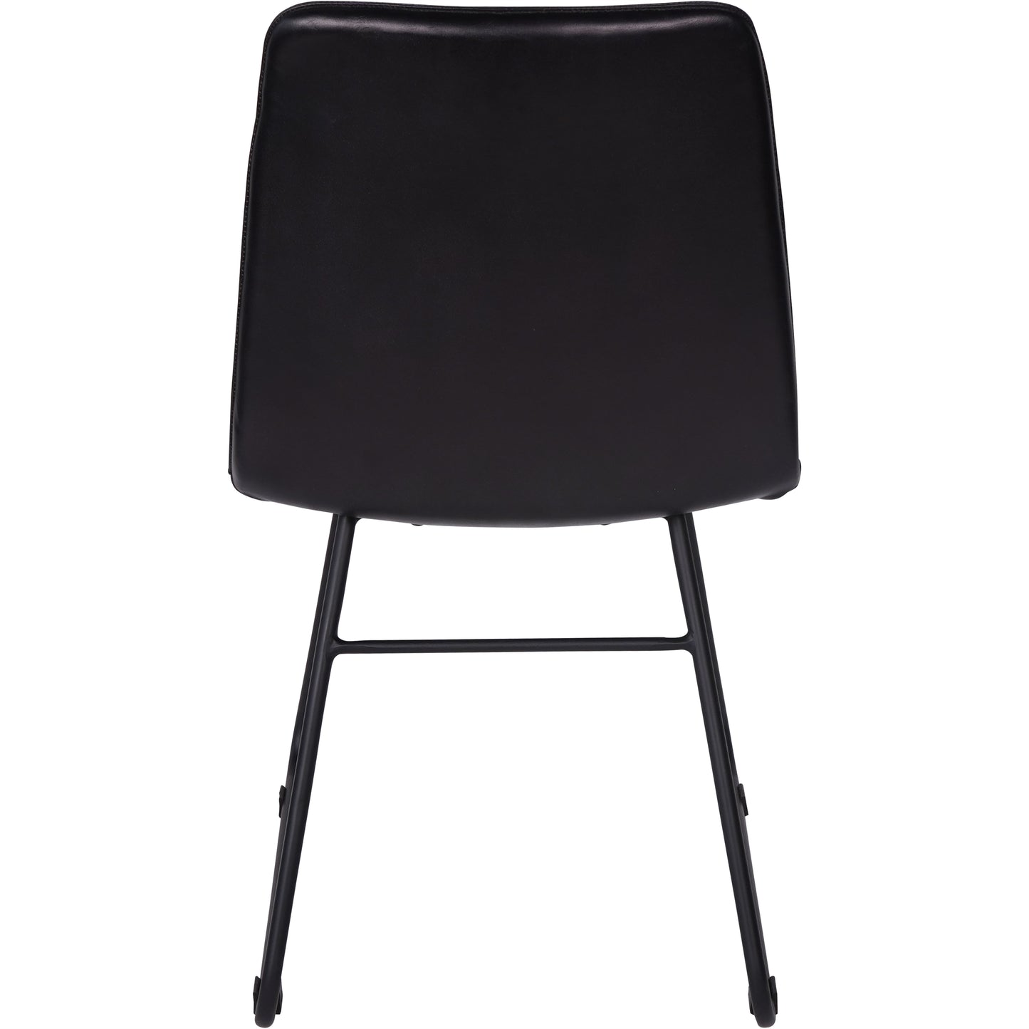 Robinson Leather Charcoal Dining Chairs (Set of 2)