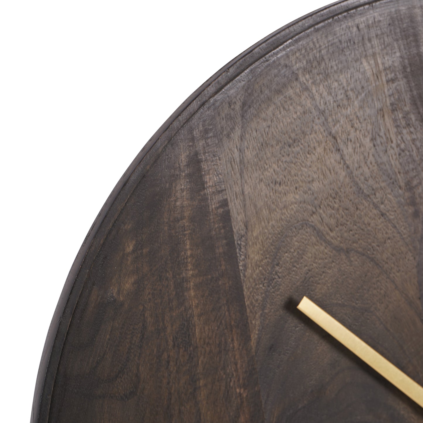 Mango Wood Bowl Small Wall Clock