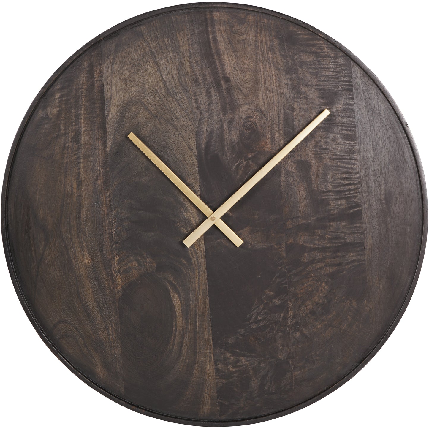 Mango Wood Bowl Small Wall Clock