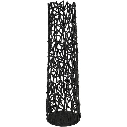 Twig Black Sculpture Small Vase
