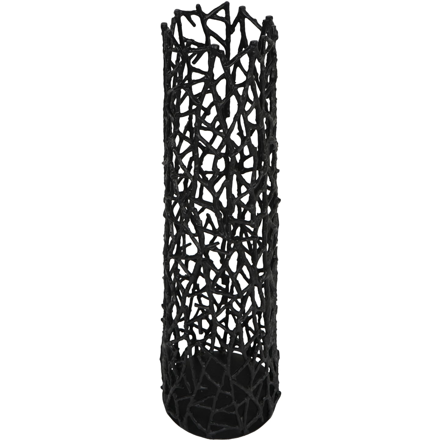 Twig Black Sculpture Small Vase
