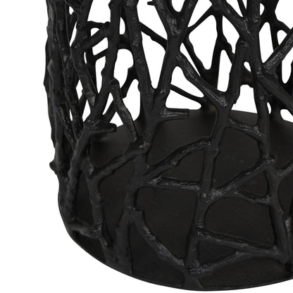 Twig Black Sculpture Small Vase