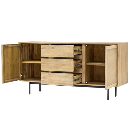 Maddox Acacia Wood Buffet Sideboard