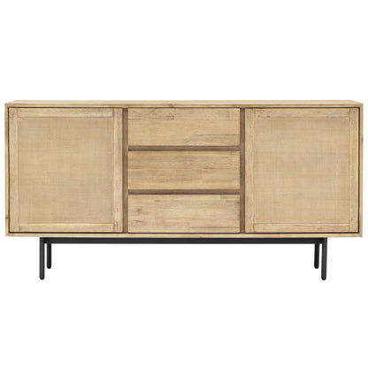 Maddox Acacia Wood Buffet Sideboard