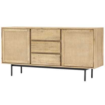 Maddox Acacia Wood Buffet Sideboard