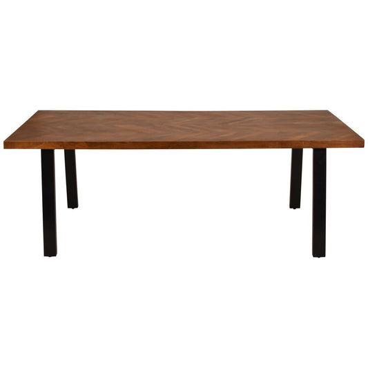 Burnham II Herringbone 220cm Dining Table