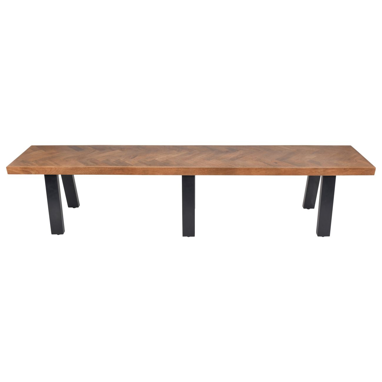 Burnham II Herringbone Dining Bench