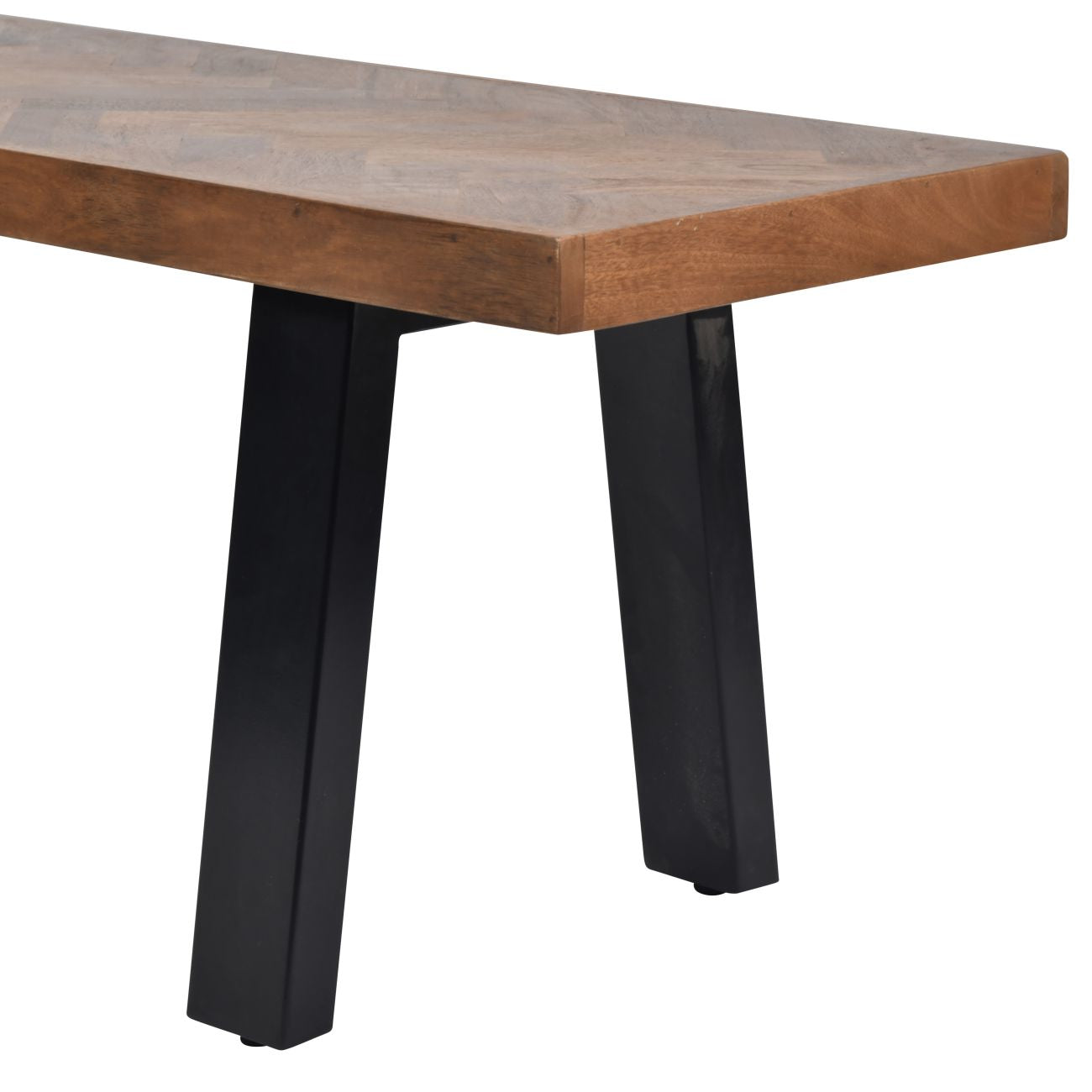 Burnham II Herringbone Dining Bench