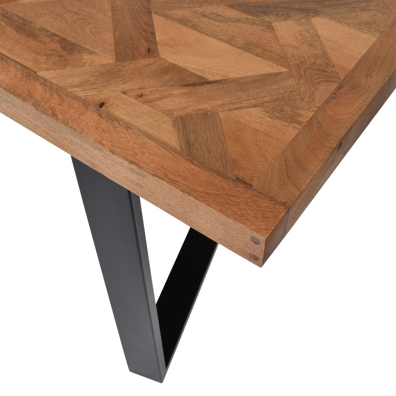 Marston II Geometric 220cm Dining Table