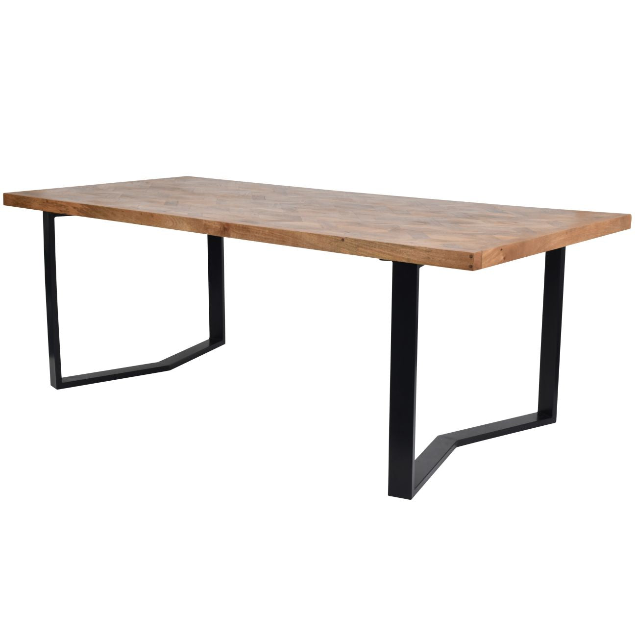 Marston II Geometric 220cm Dining Table