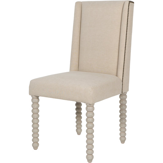 Barnabus Upholstered  Ivory Dining Chair