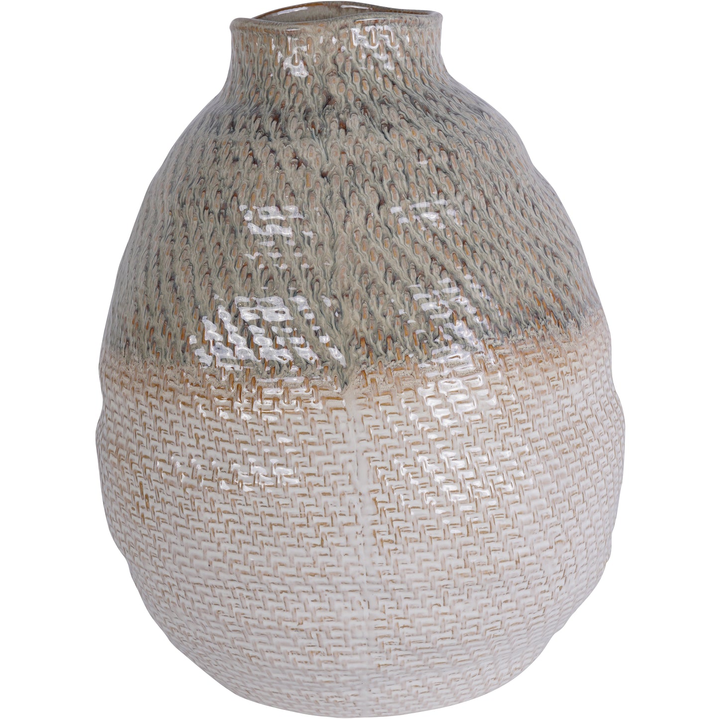 Ceramic Woven Extra Large Vase